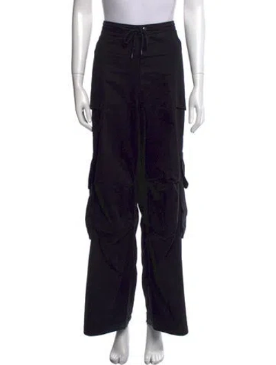 Pre-owned Entire Studios Wide Leg Pants In Black