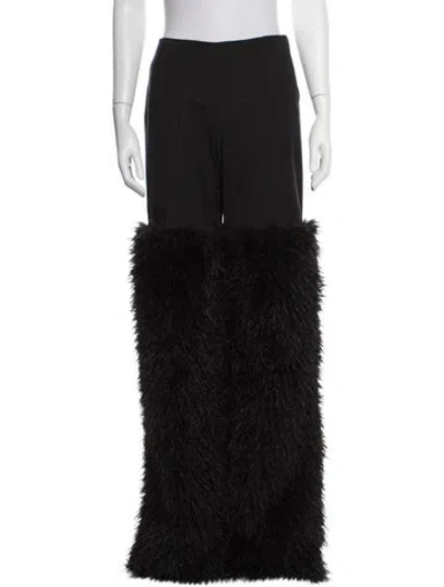 Pre-owned Entire Studios Wide Leg Pants In Black
