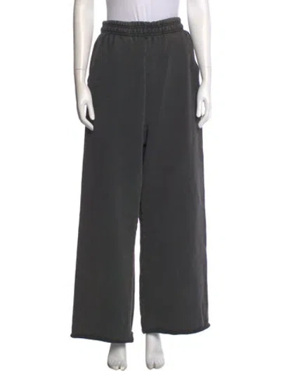Pre-owned Entire Studios Wide Leg Pants In Gray
