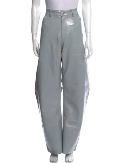 Pre-owned Entire Studios Wide Leg Pants In Gray