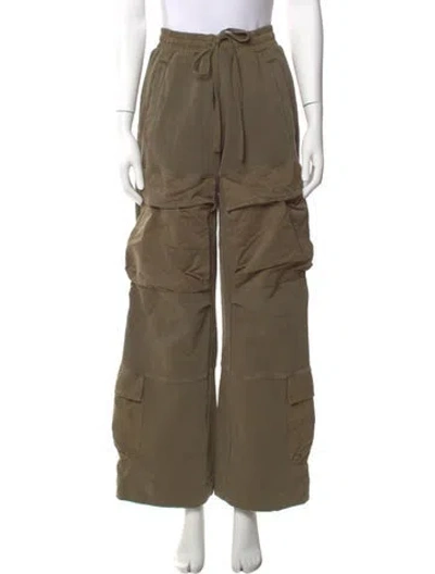 Pre-owned Entire Studios Wide Leg Pants In Green