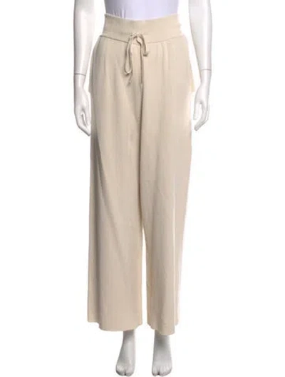 Pre-owned Entire Studios Wide Leg Pants In Neutrals