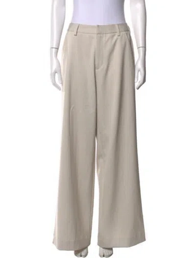 Pre-owned Entire Studios Wide Leg Pants In Neutrals