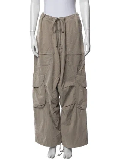 Pre-owned Entire Studios Wide Leg Pants In Neutrals