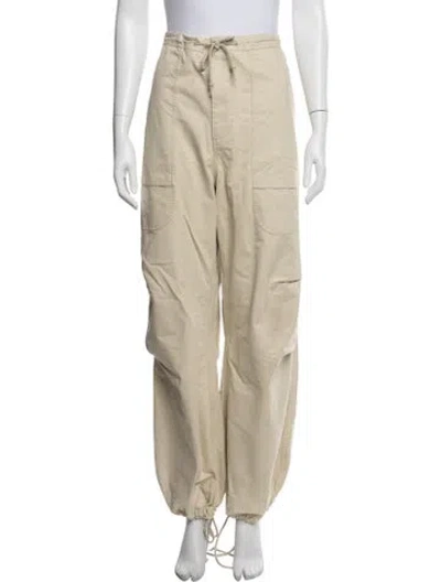 Pre-owned Entire Studios Wide Leg Pants In Neutrals