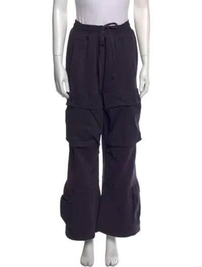 Pre-owned Entire Studios Wide Leg Pants In Purple