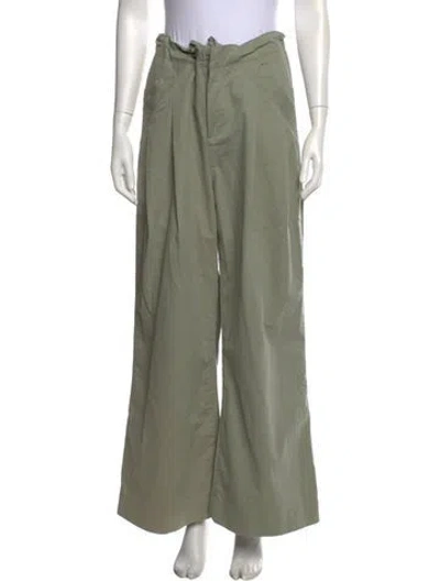 Pre-owned Entire Studios Wide Leg Pants W/ Tags In Green
