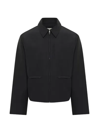 Entire Studios Wight Zip-up Jacket In Black