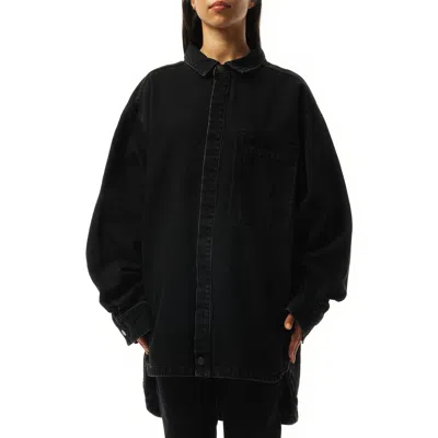 Entire Studios Women's Herculean Shirt In Magnetite
