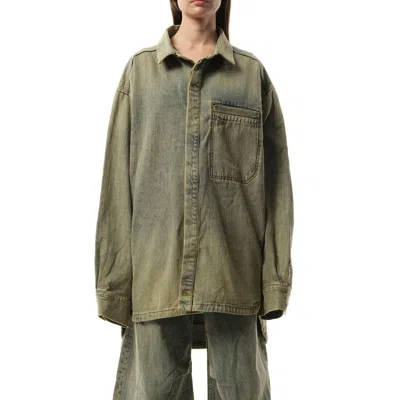 Entire Studios Women's Herculean Shirt In Surface Wave