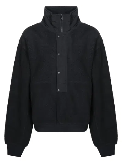 Entire Studios Women's Sweatshirt System Half-zip In Black