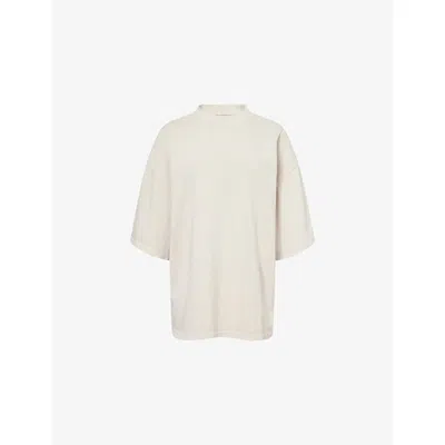 Entire Studios Womens Off White Heavy Boxy Cotton-jersey T-shirt In Neutral