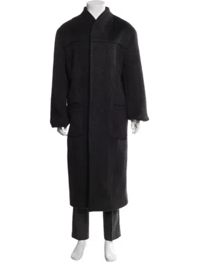 Pre-owned Entire Studios Wool Coat In Black