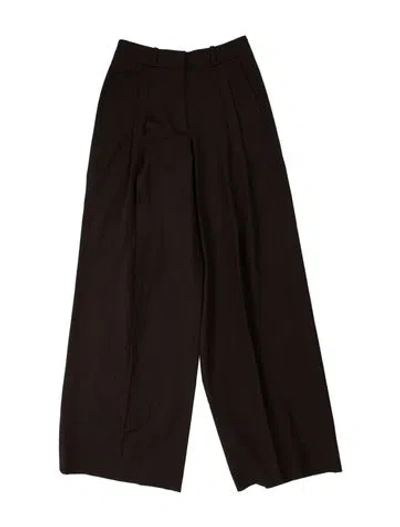 Pre-owned Entire Studios Wool Dress Pants In Brown
