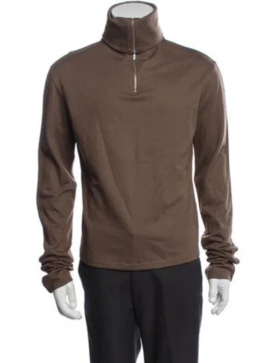 Pre-owned Entire Studios Wool Jacket W/ Tags In Brown