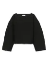 Entire Studios Wool Top In Black