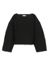 Entire Studios Wool Top In Black