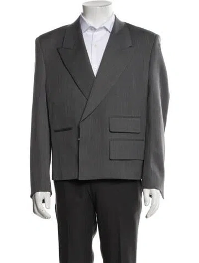 Pre-owned Entire Studios Wool Two-piece Blazer W/ Tags In Grey