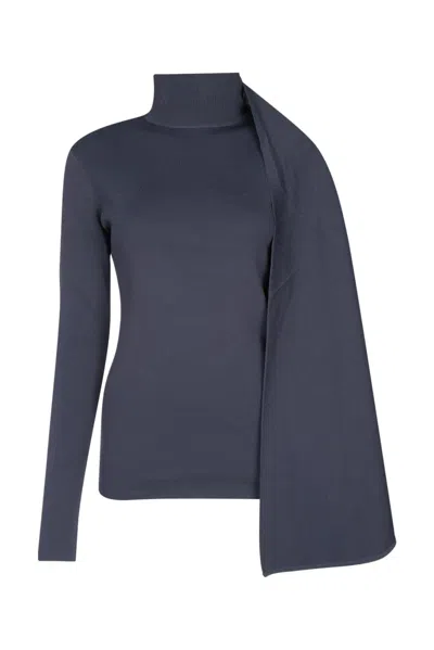 Entire Studios Wrap Sweater Shadow