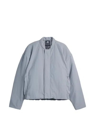 Entire Studios X Adidas Padded Panelled Jacket In Blue