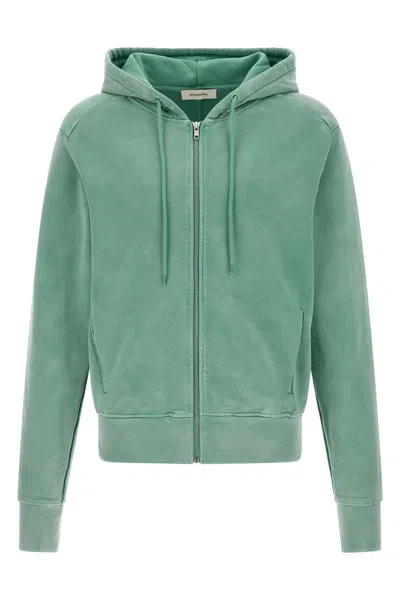 Entire Studios Zip And Hoodie In Green