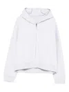 Entire Studios Zip Hooded Hoddie In Gray