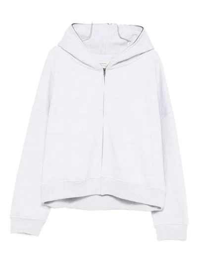 Entire Studios Zip Hooded Hoddie In Gray