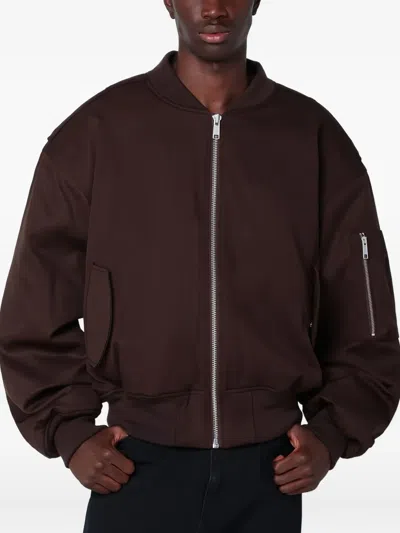 ENTIRE STUDIOS ZIP-POCKET BOMBER JACKET