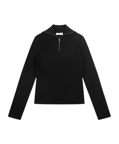 Entire Studios Zip Sweatshirt In Black