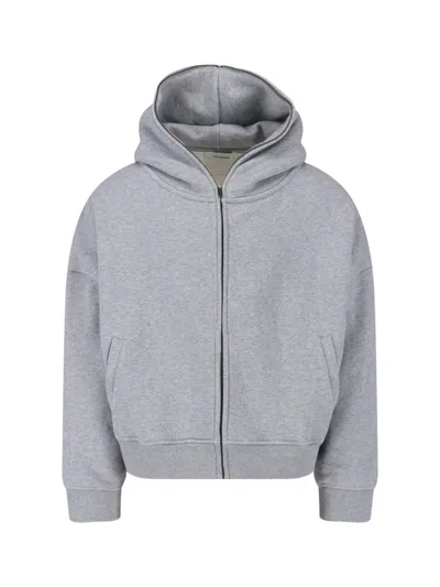 Entire Studios Zip Sweatshirt In Gray