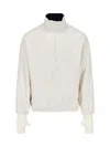 Entire Studios Zip Sweatshirt "shell" In White