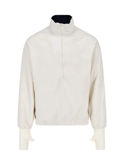 Entire Studios Zip Sweatshirt "shell" In White