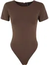 Entire Studios Zip-up Body In Brown