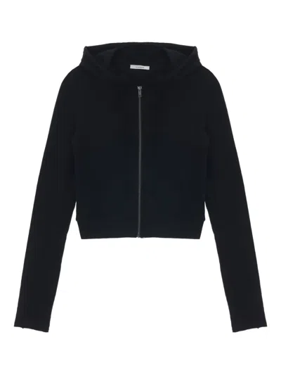 Entire Studios Zip-up Lightweight Hoodie In Blue