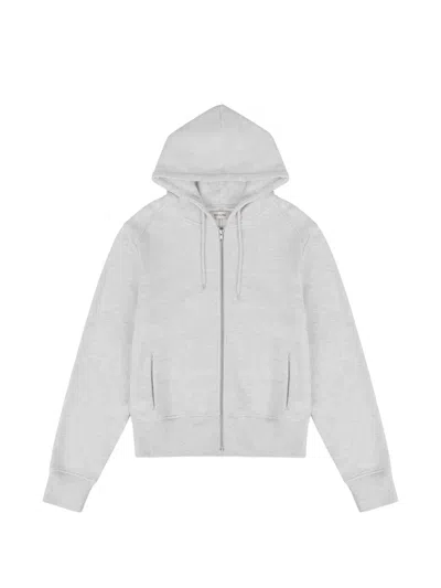 Entire Studios Kapuzenjacke Mit Reissverschluss In White