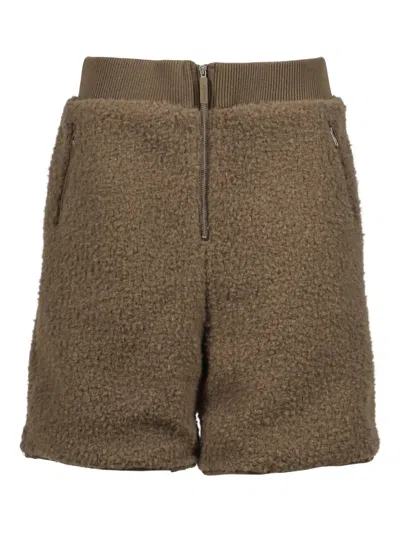 Entire Studios Zip-fastening Shorts In Brown