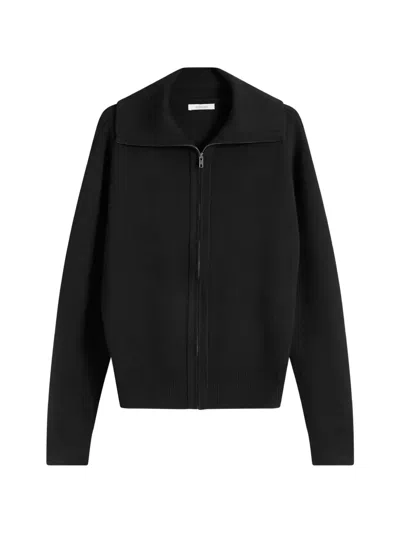 ENTIRE STUDIOS ZIP-UP KNITTED SWEATSHIRT
