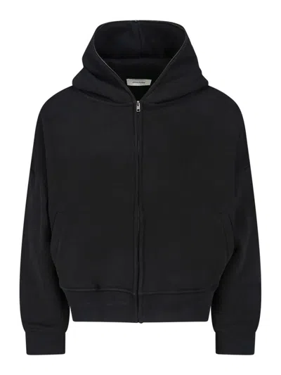 Entire Studios Zip-up Sweatshirt In Black
