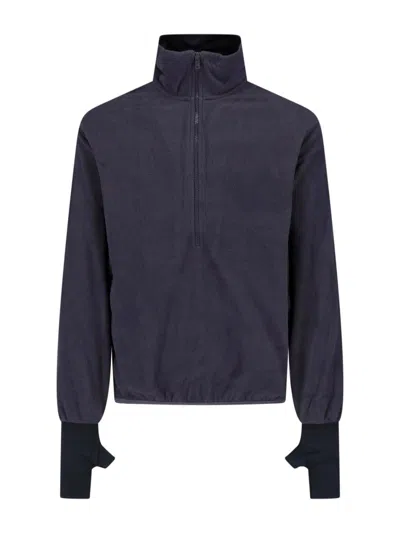 Entire Studios Zip-up Sweatshirt "shell" In Blue