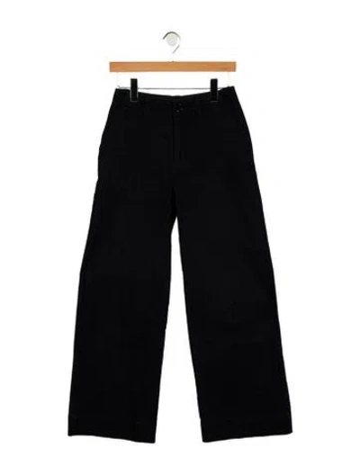 Pre-owned Entireworld Mid-rise Wide Leg Jeans In Blue