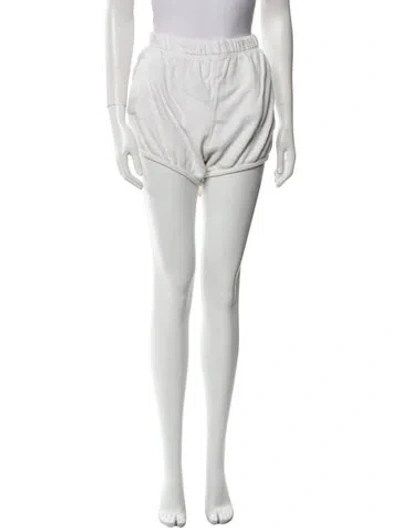 Pre-owned Entireworld Mini Shorts In White