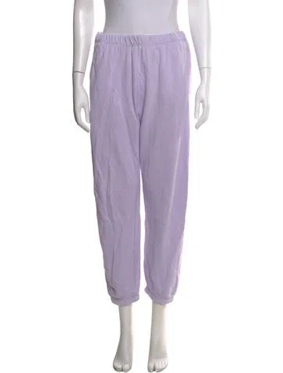Pre-owned Entireworld Straight Leg Pants In Purple