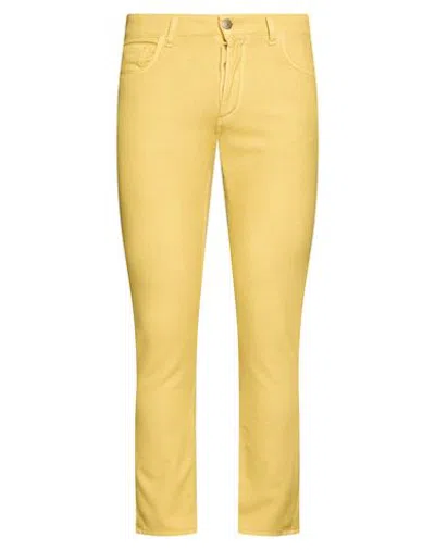 Entre Amis Bottomwear - Pants In Mustard