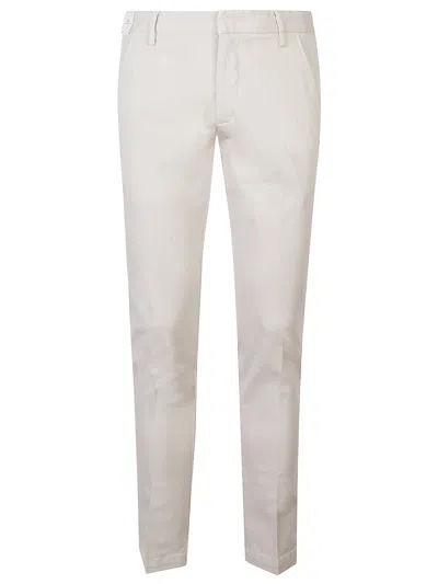 Entre Amis Cotton Trousers In Neutral