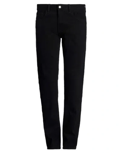 Entre Amis Man Jeans Blue Size 31 Cotton, Elastane In Black