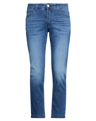 Entre Amis Man Jeans Blue Size 31 Cotton, Elastane