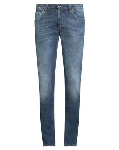 Entre Amis Man Jeans Blue Size 32 Cotton, Elastane