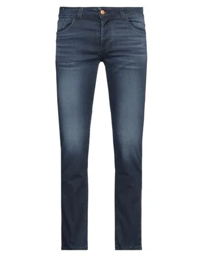 Entre Amis Man Jeans Blue Size 33 Cotton, Polyester, Elastane
