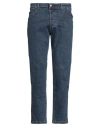 Entre Amis Man Jeans Blue Size 42 Cotton, Elastane In Blue
