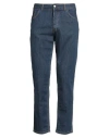 Entre Amis Man Jeans Blue Size 42 Cotton, Elastane In Blue